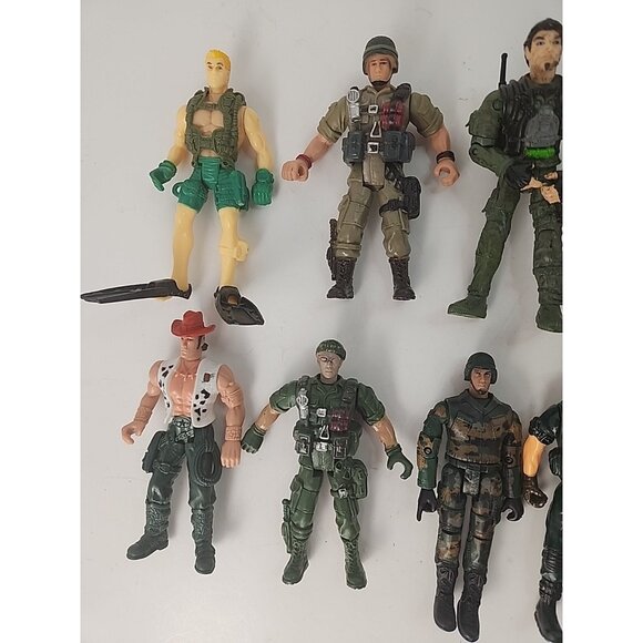 Vintage Mini 4" Solider Action Figures Mix 1990-2000s - Picture 3 of 10